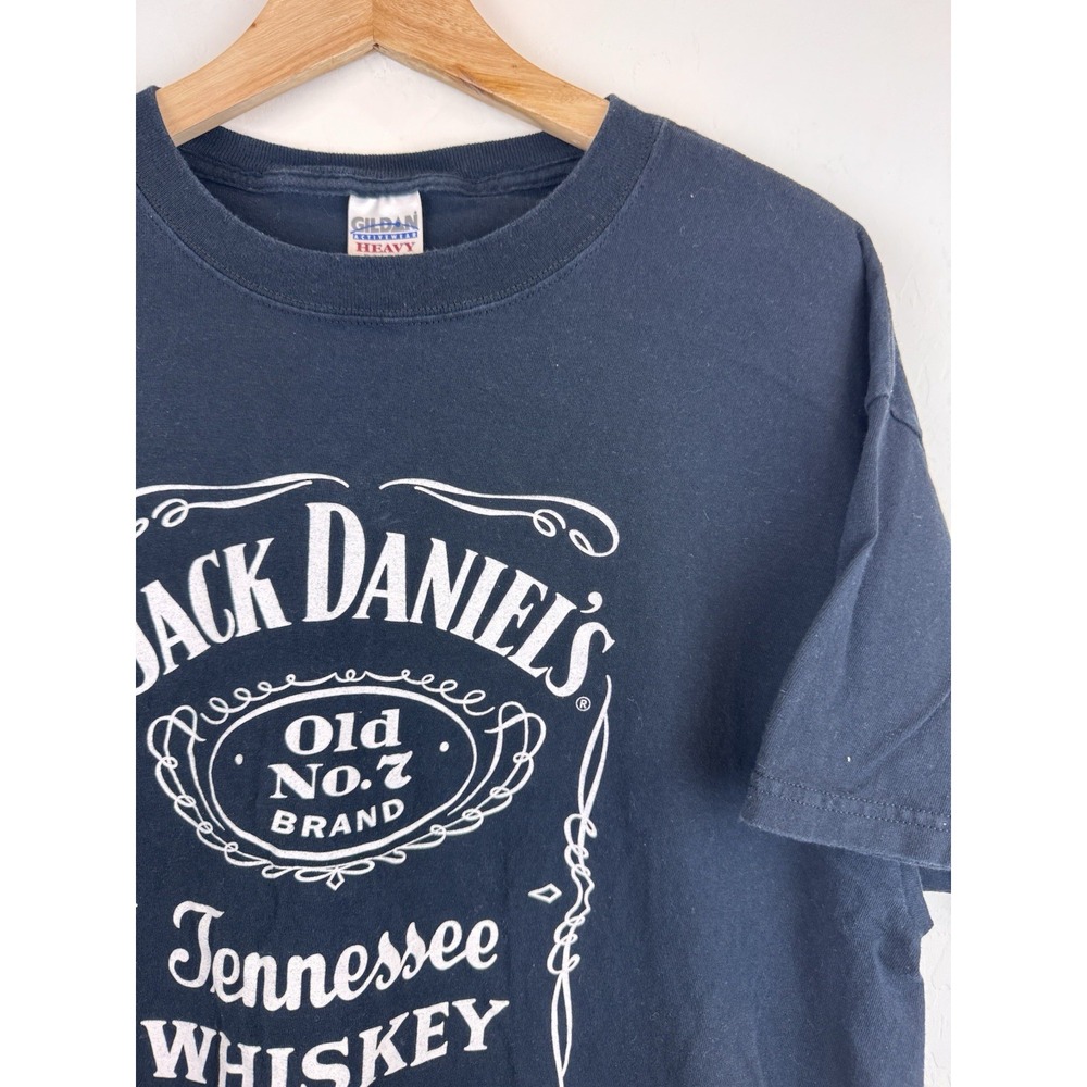 Adult Unisex Jack Daniel's Whiskey Old No. 7 Tennessee Logo Cosplay T-shirt XL‎
